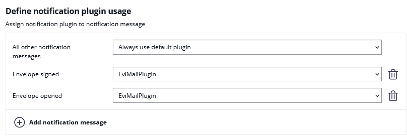 Notification Plugin Usage
