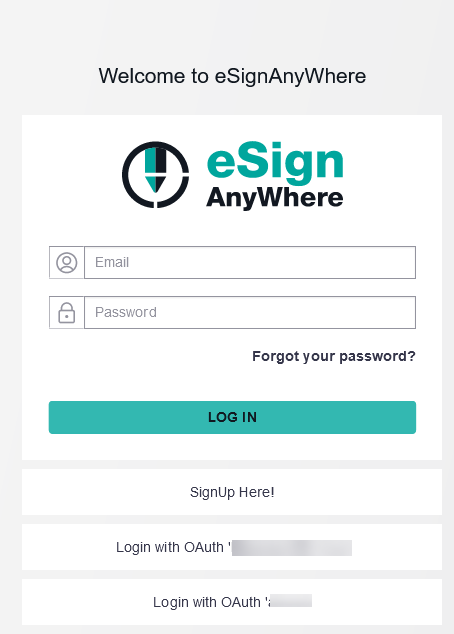 Login With OAuth