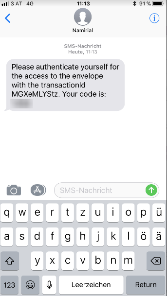 SMS Code